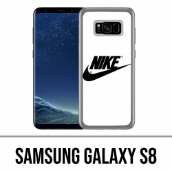Samsung Galaxy S8 Hülle - Nike Logo Weiß