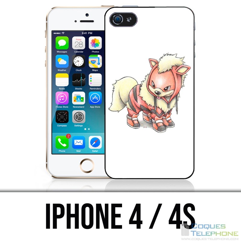 Coque iPhone 4 / 4S - Pokémon Bébé Arcanin