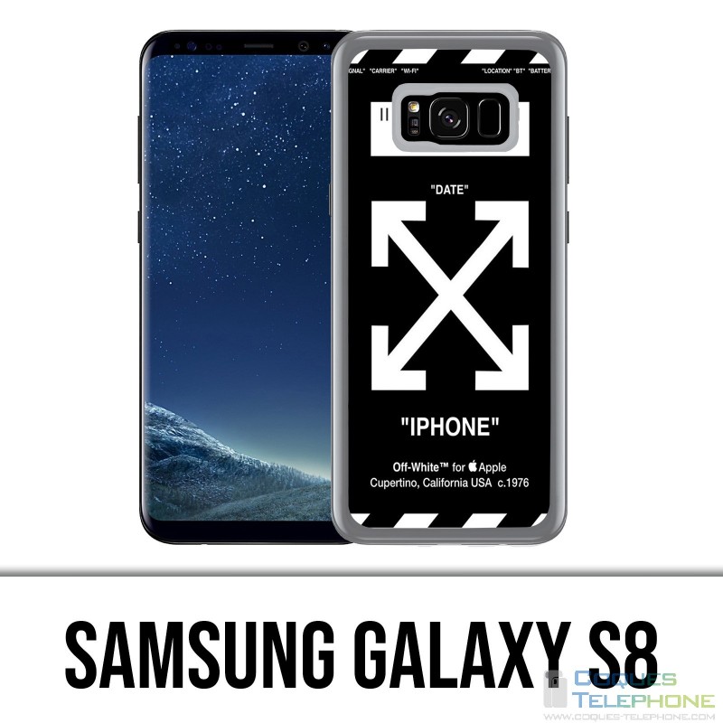 Samsung Galaxy S8 Case - Off White Black