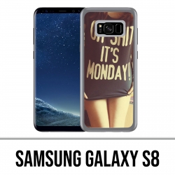 Samsung Galaxy S8 Hülle - Oh Shit Monday Girl