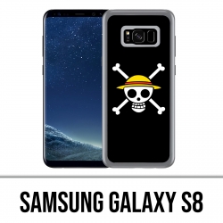 Carcasa Samsung Galaxy S8 - Nombre del logotipo de One Piece