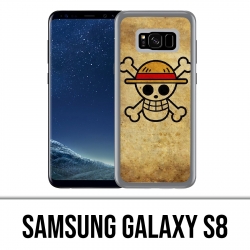 Carcasa Samsung Galaxy S8 - Logotipo vintage de una pieza