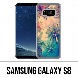 Samsung Galaxy S8 Hülle - Palmen