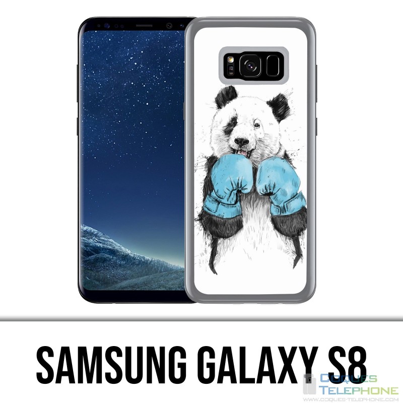Samsung Galaxy S8 Case - Panda Boxing