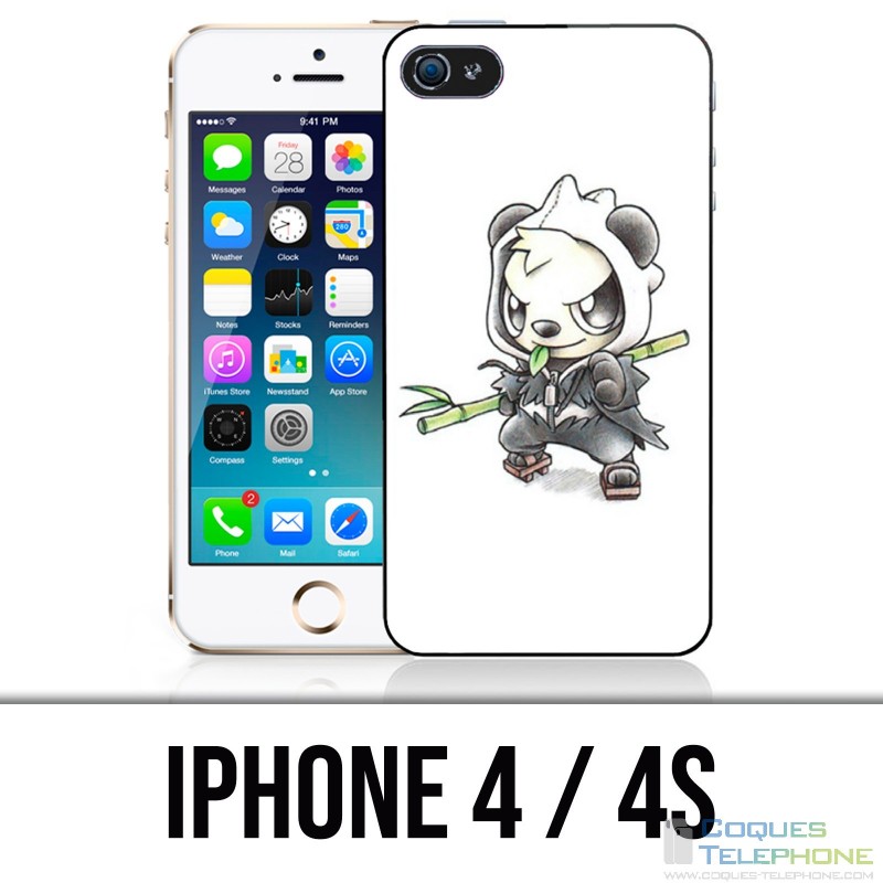 Custodia per iPhone 4 / 4S - Pokémon Pandaspiegle Baby