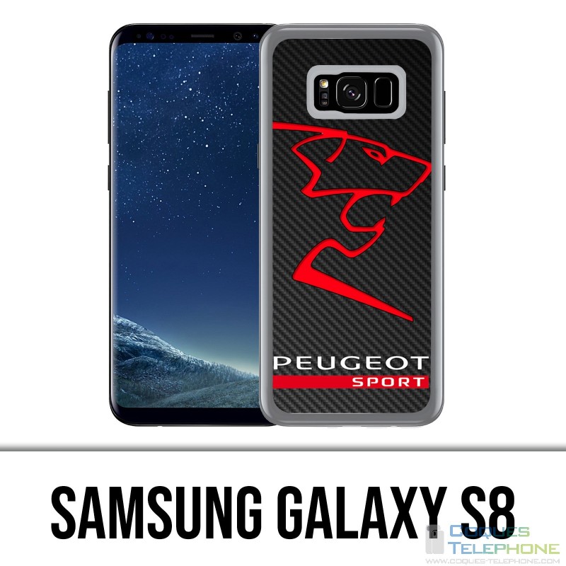 Custodia Samsung Galaxy S8 - Peugeot Sport Logo