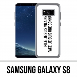 Carcasa Samsung Galaxy S8 - Naughty Pile Face Connasse