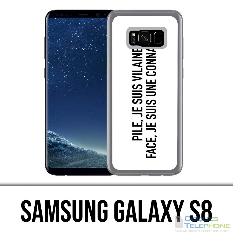 Carcasa Samsung Galaxy S8 - Naughty Pile Face Connasse