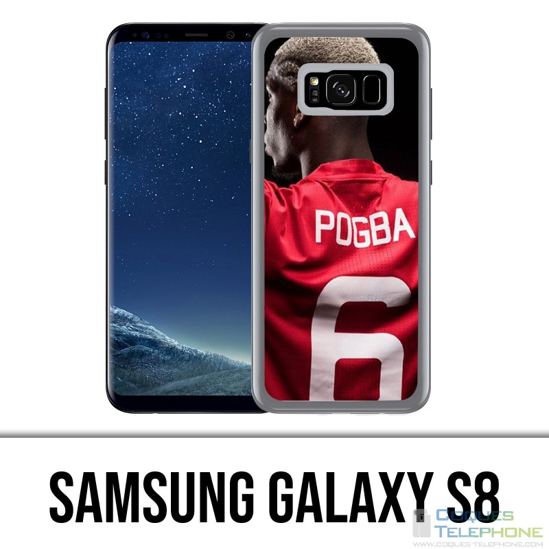 Custodia Samsung Galaxy S8 - Pogba Manchester