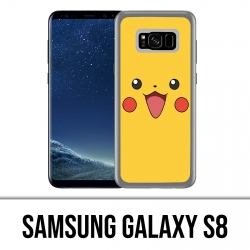 Carcasa Samsung Galaxy S8 - Tarjeta de identificación Pokémon Pikachu