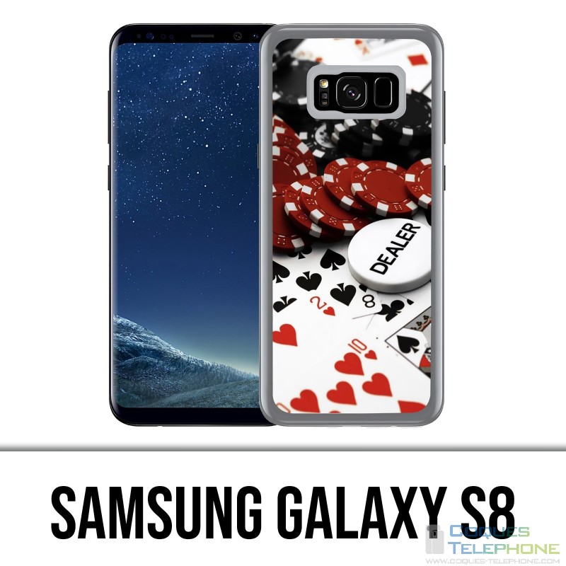 Coque Samsung Galaxy S8 - Poker Dealer