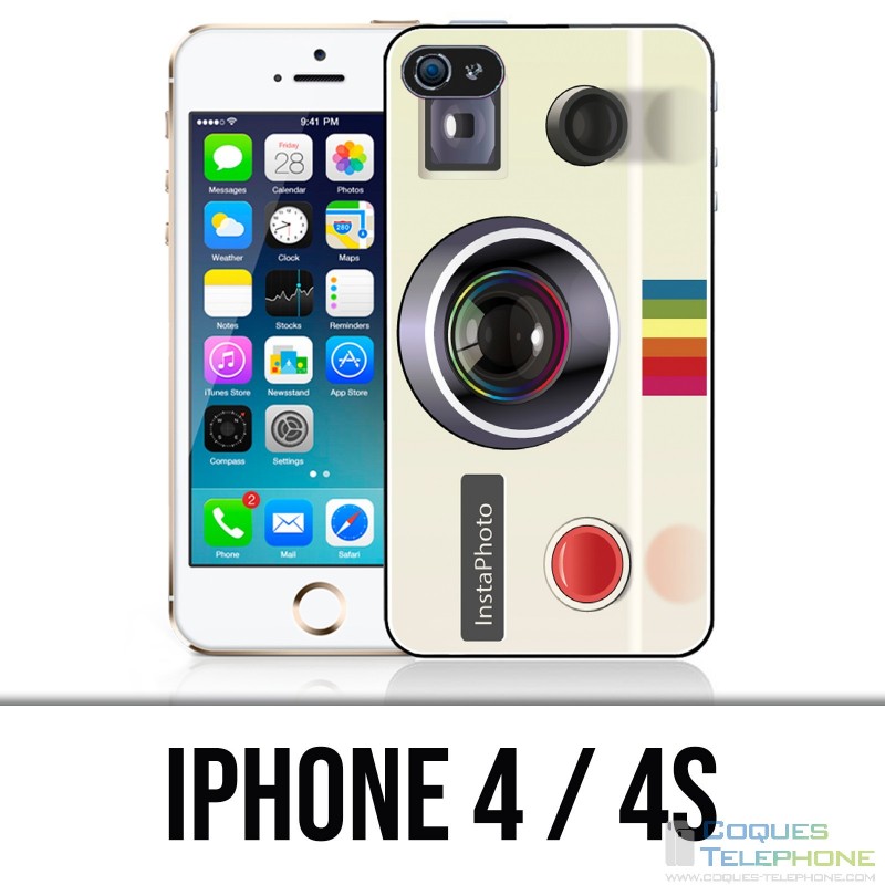 Custodia per iPhone 4 / 4S - Polaroid Rainbow Rainbow