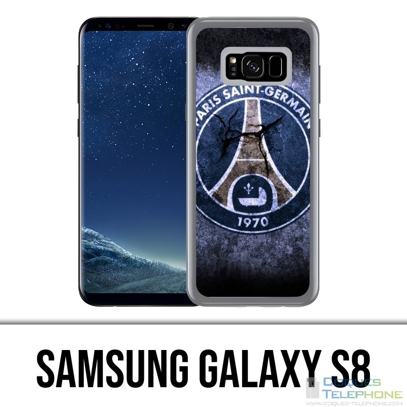 Samsung Galaxy S8 Case - PSG Logo Grunge