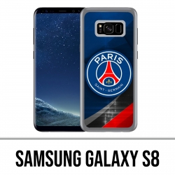 Coque Samsung Galaxy S8 - PSG Logo Metal Chrome