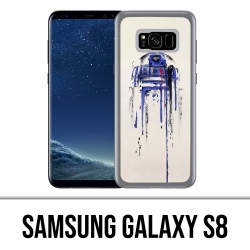 Samsung Galaxy S8 Hülle - R2D2 Paint
