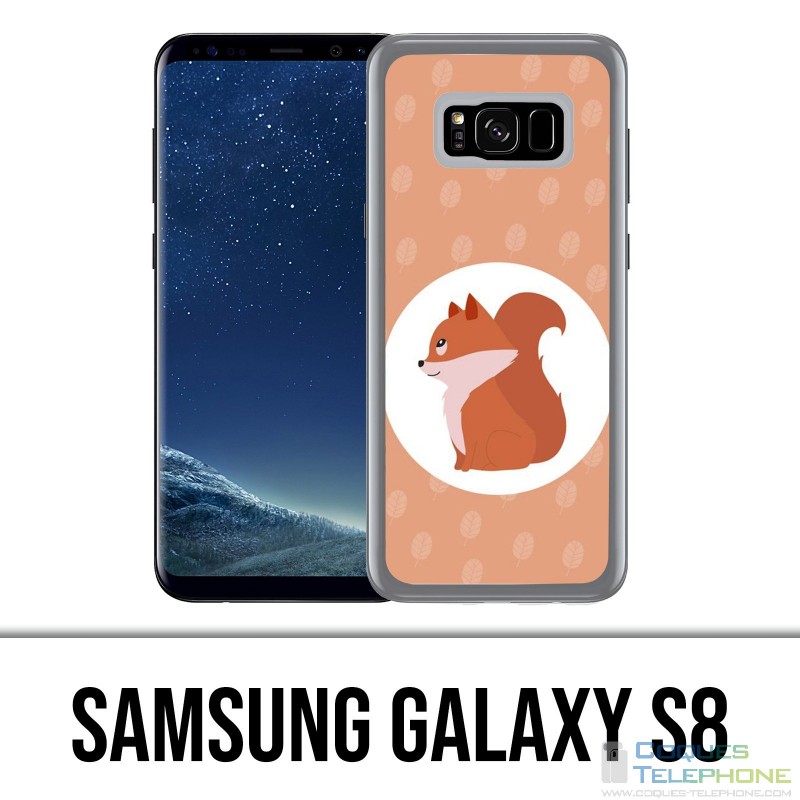 Carcasa Samsung Galaxy S8 - Renard Roux