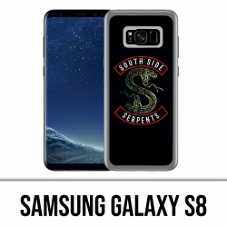 Samsung Galaxy S8 Hülle - Riderdale South Side Snake Logo