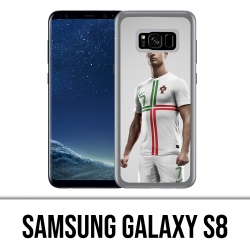 Carcasa Samsung Galaxy S8 - Ronaldo Football Splash