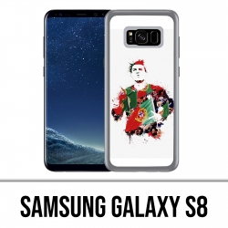 Samsung Galaxy S8 Hülle - Ronaldo Lowpoly