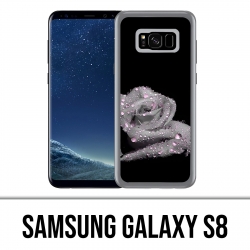 Coque Samsung Galaxy S8 - Rose Gouttes