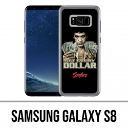 Carcasa Samsung Galaxy S8 - Scarface Obtenga dólares