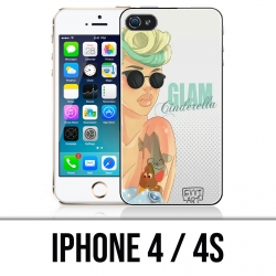 Coque iPhone 4 / 4S - Princesse Cendrillon Glam