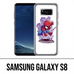 Samsung Galaxy S8 Hülle - Cartoon Spiderman