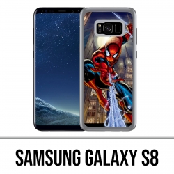 Samsung Galaxy S8 Hülle - Spiderman Comics