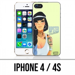 Funda iPhone 4 / 4S - Disney Princess Jasmine Hipster