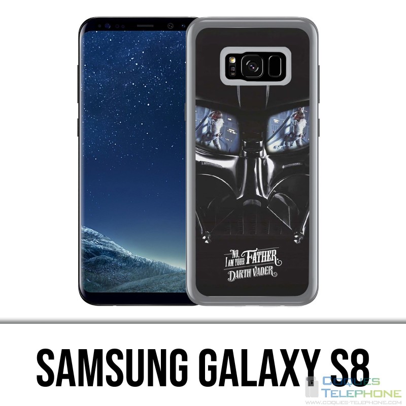 Custodia Samsung Galaxy S8 - Star Wars Darth Vader Moustache