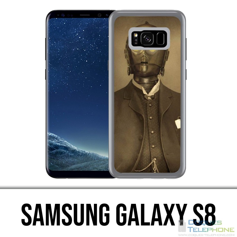 Samsung Galaxy S8 Case - Star Wars Vintage C3Po