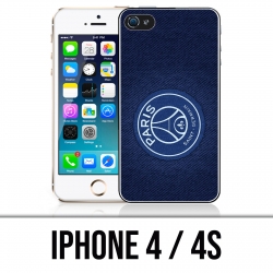 Funda iPhone 4 / 4S - Fondo azul minimalista PSG