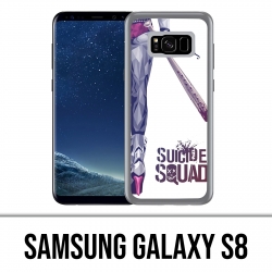 Samsung Galaxy S8 Case - Suicide Squad Leg Harley Quinn