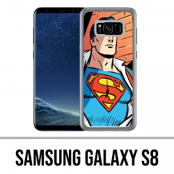 Coque Samsung Galaxy S8 - Superman Comics