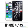 Custodia per iPhone 4 / 4S - Etichetta da muro PSG