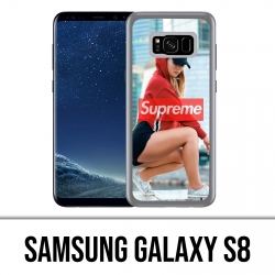 Samsung Galaxy S8 Hülle - Supreme Girl Back