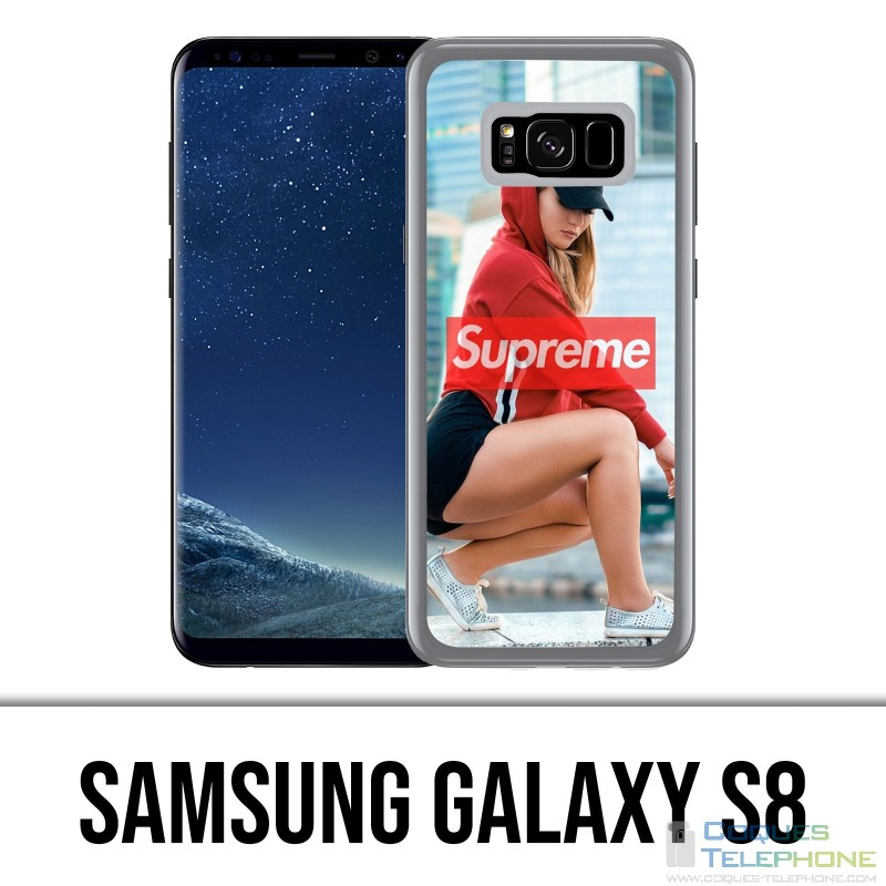 Custodia Samsung Galaxy S8 - Supreme Girl Back