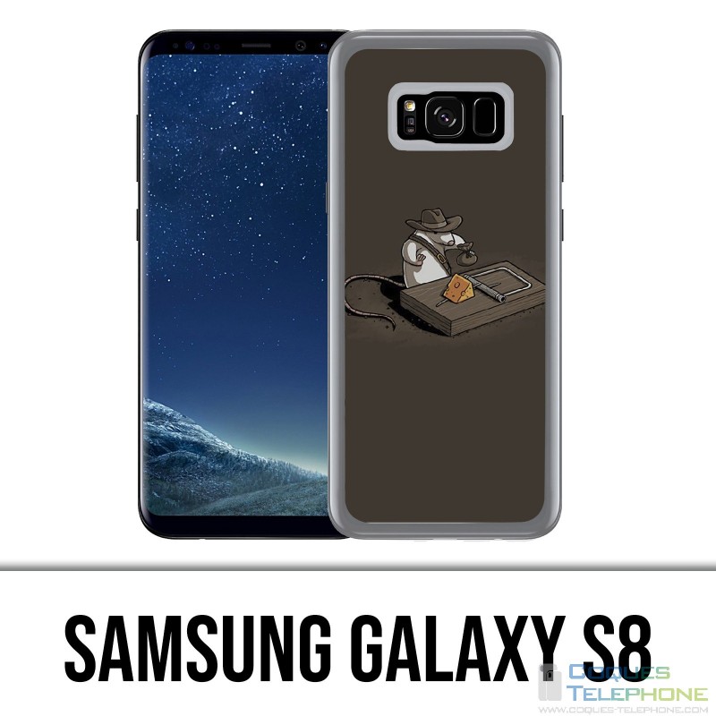 Coque Samsung Galaxy S8 - Tapette Souris Indiana Jones