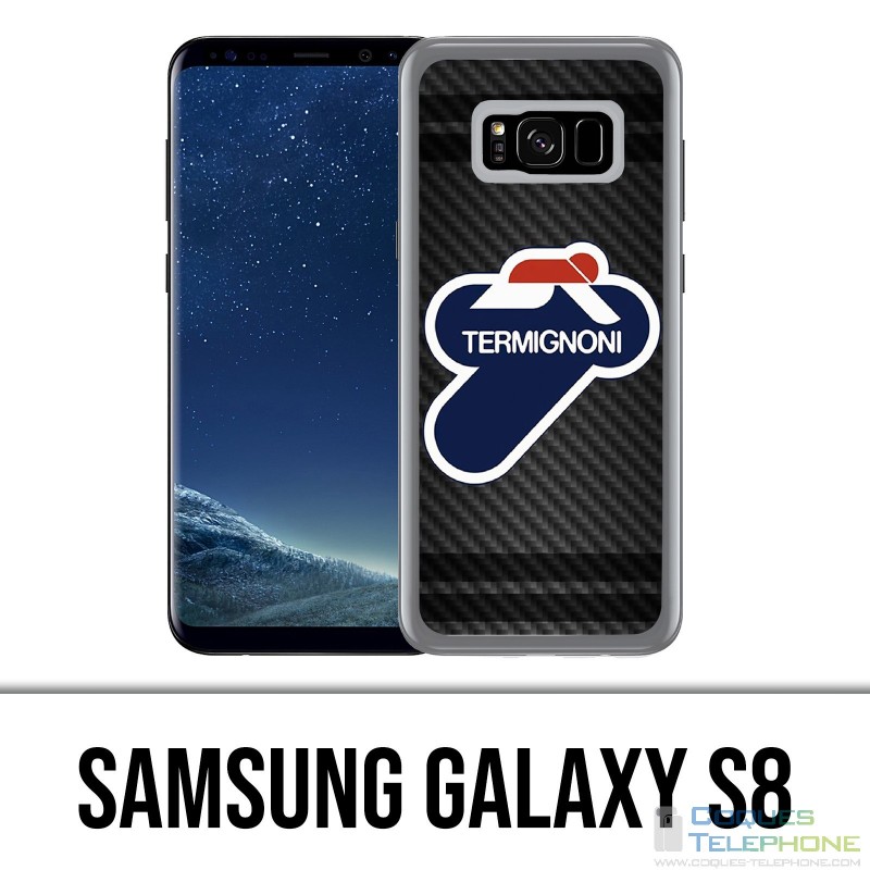 Samsung Galaxy S8 Hülle - Termignoni Carbon
