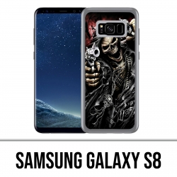 Coque Samsung Galaxy S8 - Tete Mort Pistolet