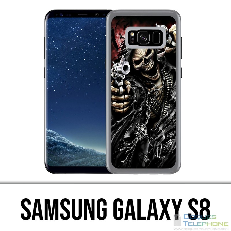 Samsung Galaxy S8 Hülle - Head Dead Gun