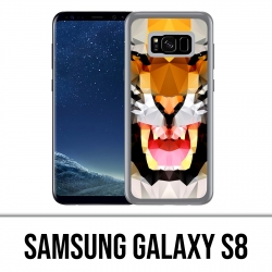 Samsung Galaxy S8 Hülle - Geometric Tiger