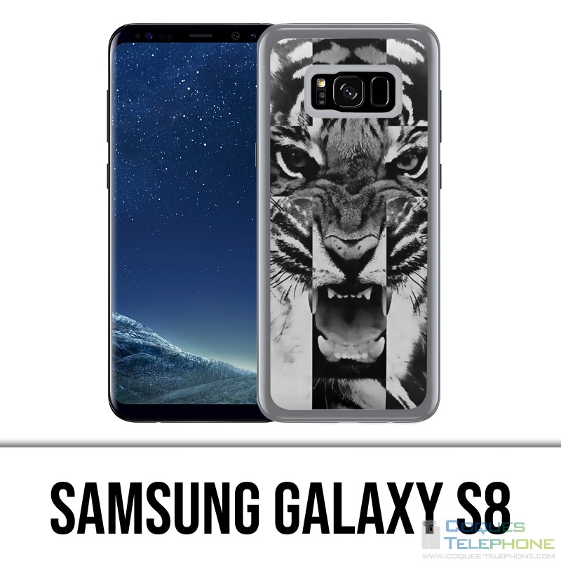 Coque Samsung Galaxy S8 - Tigre Swag 1