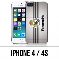 Coque iPhone 4 / 4S - Real Madrid Bandes