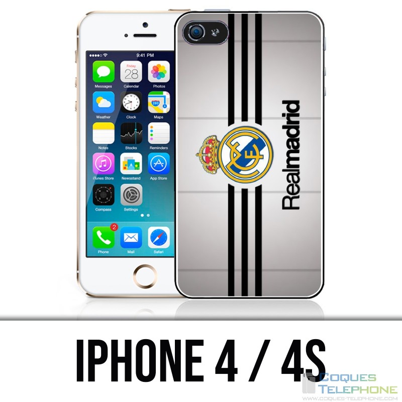 Funda iPhone 4 / 4S - Bandas Real Madrid