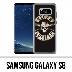 Samsung Galaxy S8 Hülle - Walking Dead Logo Negan Lucille
