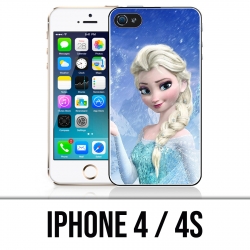 Coque iPhone 4 / 4S - Reine Des Neiges Elsa Et Anna