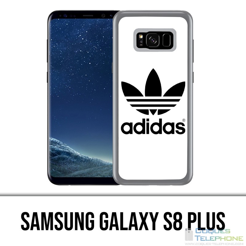 Bukken Prestigieus koffer Samsung Galaxy S8 Plus Case - Adidas Classic White