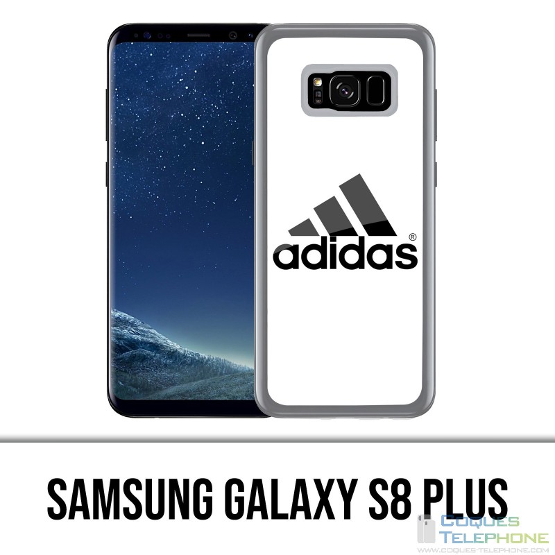 Carcasa Samsung Galaxy S8 Plus - Adidas Logo Blanco