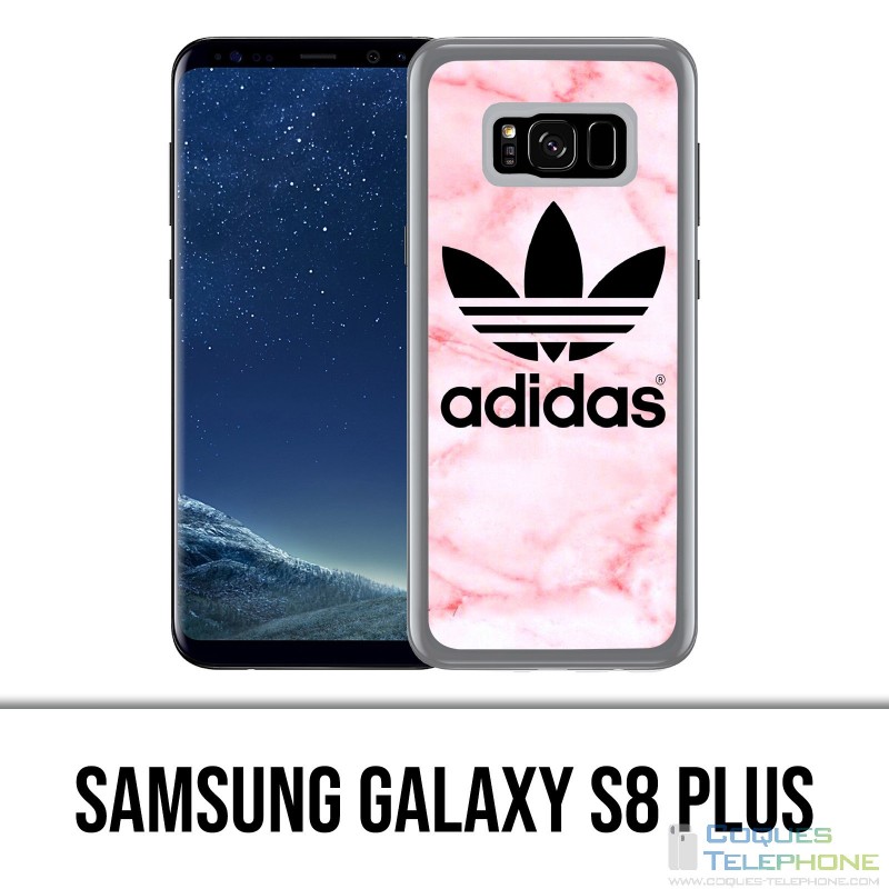 Coque Samsung Galaxy S8 PLUS - Adidas Marble Pink